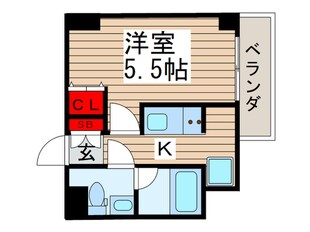 AZEST北千住(808)の物件間取画像